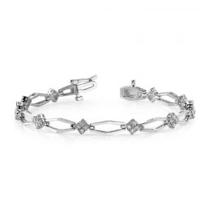 White Gold Diamond Bracelet