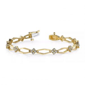 Yellow Gold Diamond Bracelet