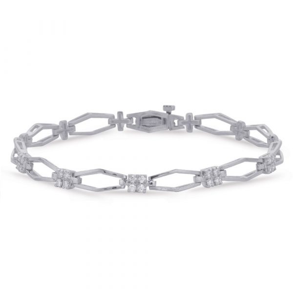 White Gold Diamond Bracelet