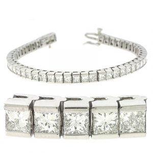 Princess Cut Bracelet