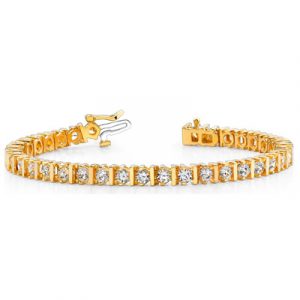 Bar Tennis Bracelet