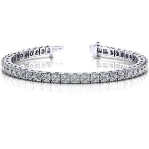 Four Prong Tennis Bracelet