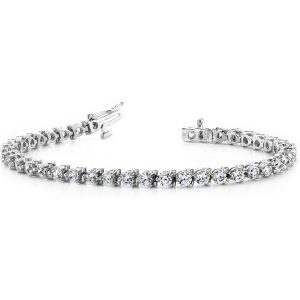 Three Prong Tennis Bracelet