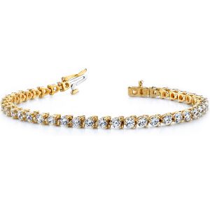 Three Prong Tennis Bracelet