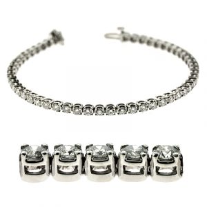 White Gold Diamond Bracelet