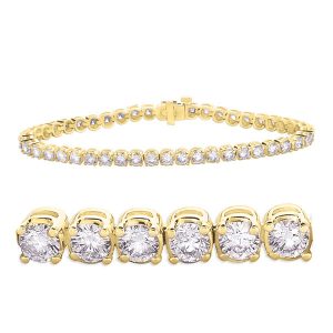 Yellow Gold Diamond Bracelet