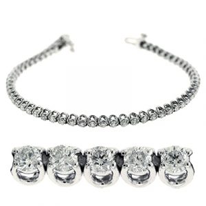 White Gold Diamond Bracelet