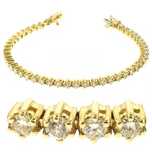 Tennis Bracelet - Style#B4344-4