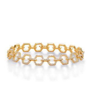 Yellow Gold Diamond Bracelet