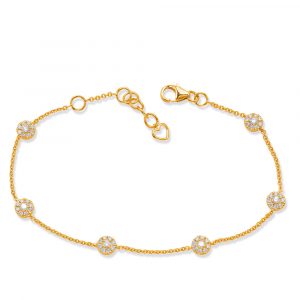 Yellow Gold Diamond Bracelet