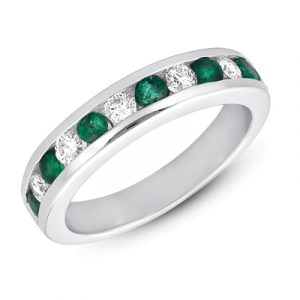 Emerald & Diamond Ring