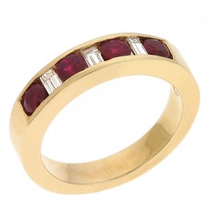 Ruby & Diamond Band