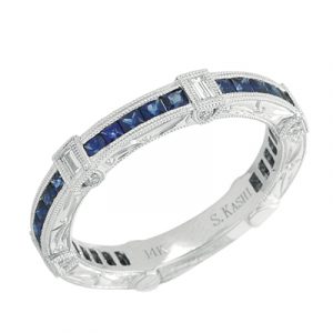 Sapphire & Diamond Band