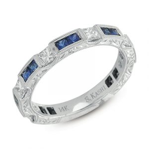 Sapphire & Diamond Band