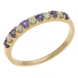 Tanzanite & Diamond Ring