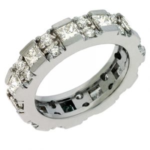 White Gold Eternity Band