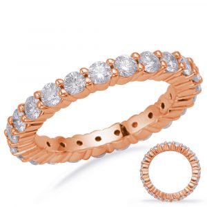 Rose Gold Eternity Band