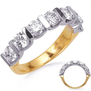 Bar Set Seven Stone Diamond Band