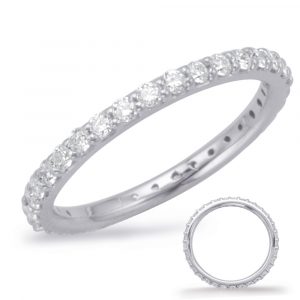 White Gold Eternity Band