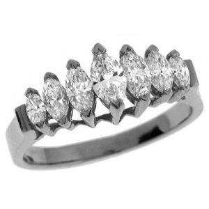 Marquise Diamond Band