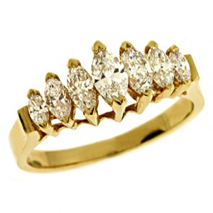 Marquise Diamond Band