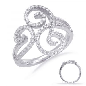 Pave Diamond Ring