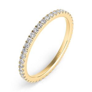 Yellow Gold Eternity Band