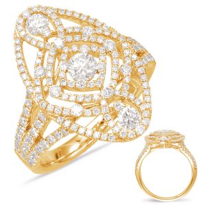 Yellow Gold Fashion Ring