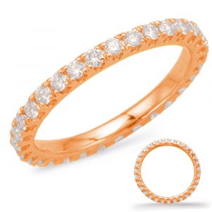 Rose Gold Eternity Band