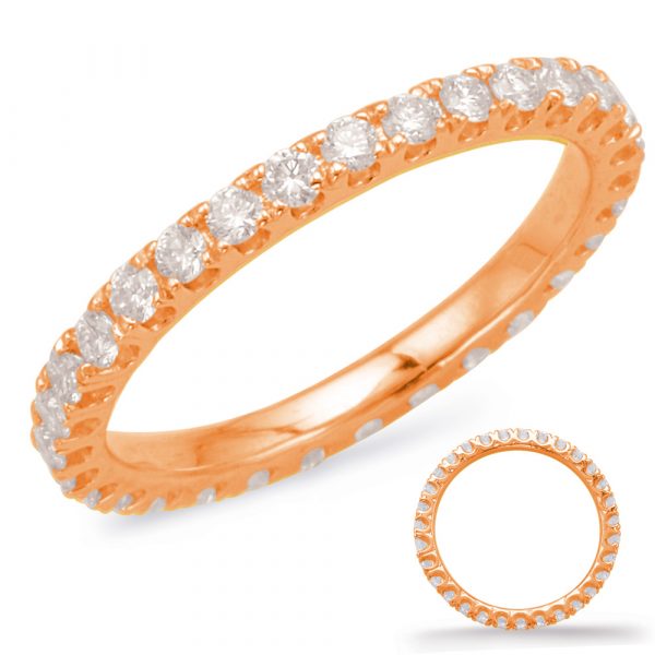 Rose Gold Eternity Band