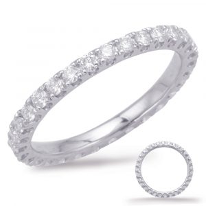 White Gold Eternity Band