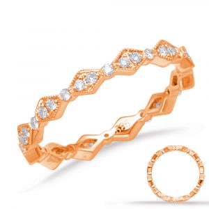 Rose Gold Eternity Band