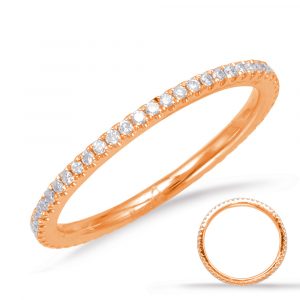 Rose Gold Eternity Band