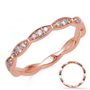 Rose Gold Eternity Band