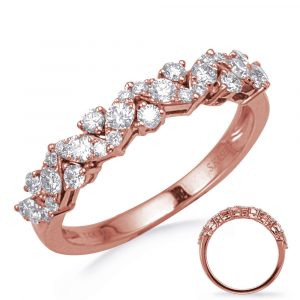 Rose Gold Diamond Fashion Ring