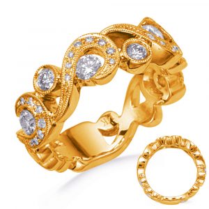 Yellow Gold Diamond Ring