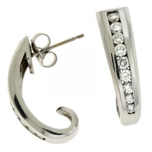 Channel Set Earring