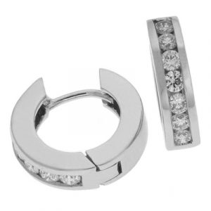 Diamond Huggie Earring