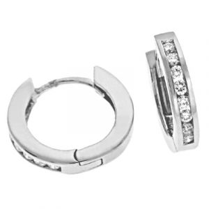 Diamond Huggie Earring