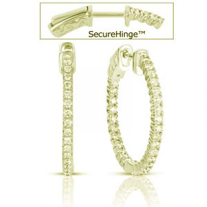 1  Securehinge Hoop Earring