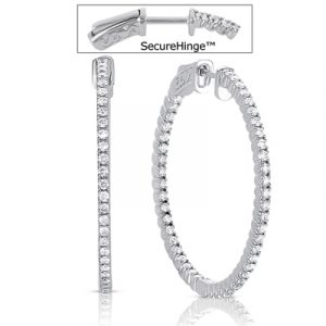 1.5  Securehinge Hoop Earring