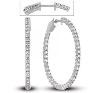 1.5  Securehinge Hoop Earring