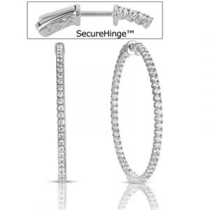 2  Inch Securehinge Hoop Earring