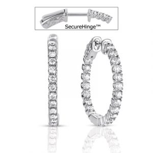 1  Securehinge Hoop Earring