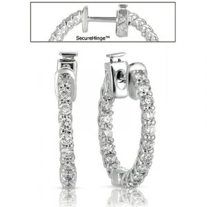 0.75 Inch Securehinge Hoop Earring