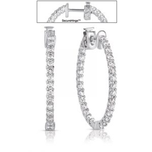 1 Inch Securehinge Hoop Earring