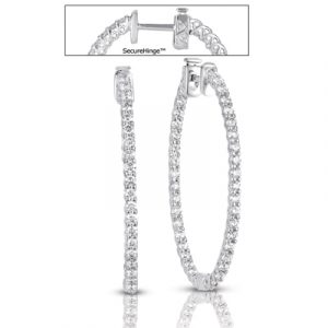 1.50  Securehinge Hoop Earring