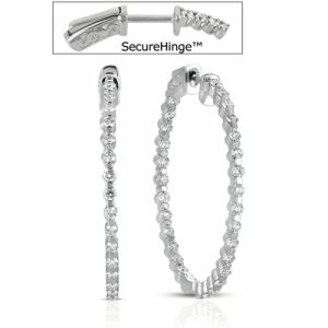 1.5  Securehinge Hoop Earring