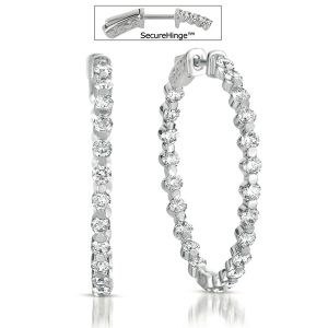 1.5  Securehinge Hoop Earring