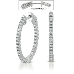 1  Securehinge Hoop Earring